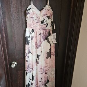 NWT Floral Maxi Dress * Size 7